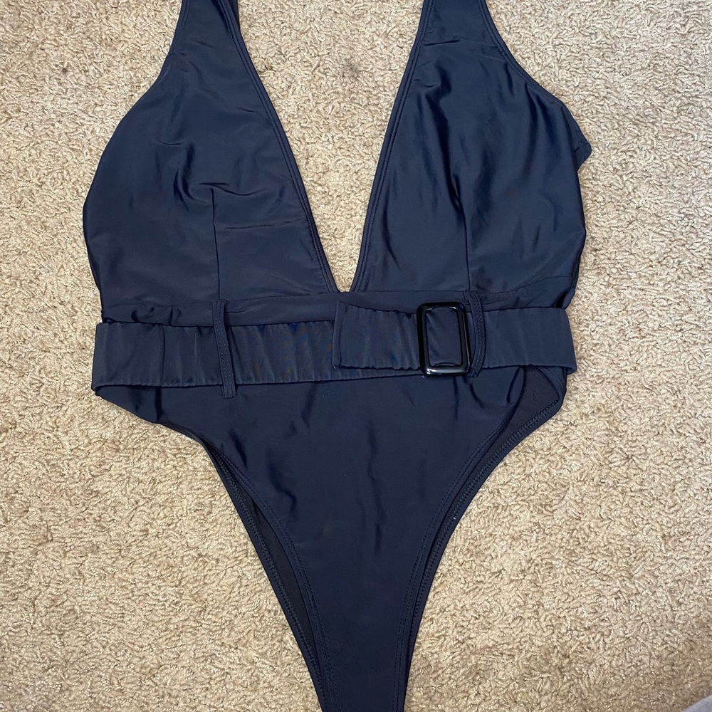 Black swimsuit